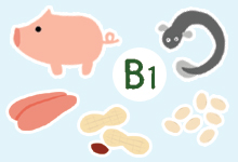 ビタミンB1の含まれている食品イメージ